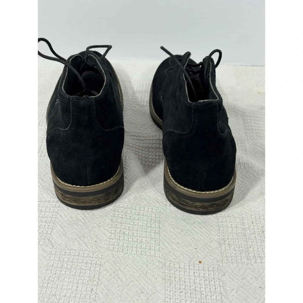 BRUNO MARC‎ Men's Chukka Boots Size 10.5 Black Suede Leather